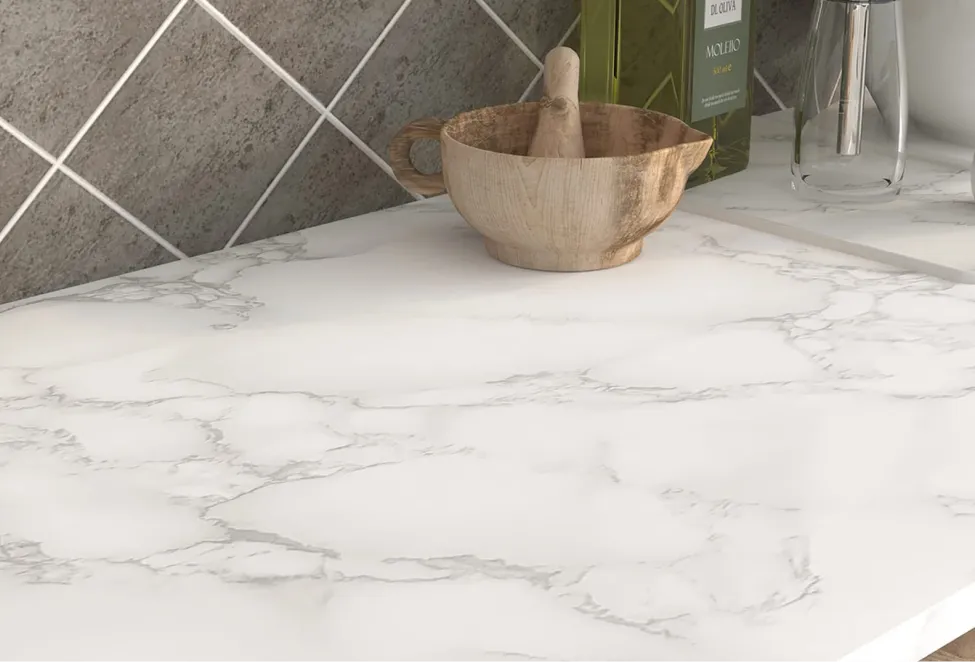 Marble countertops