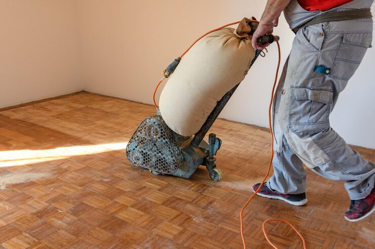 refinishing engineered flooring