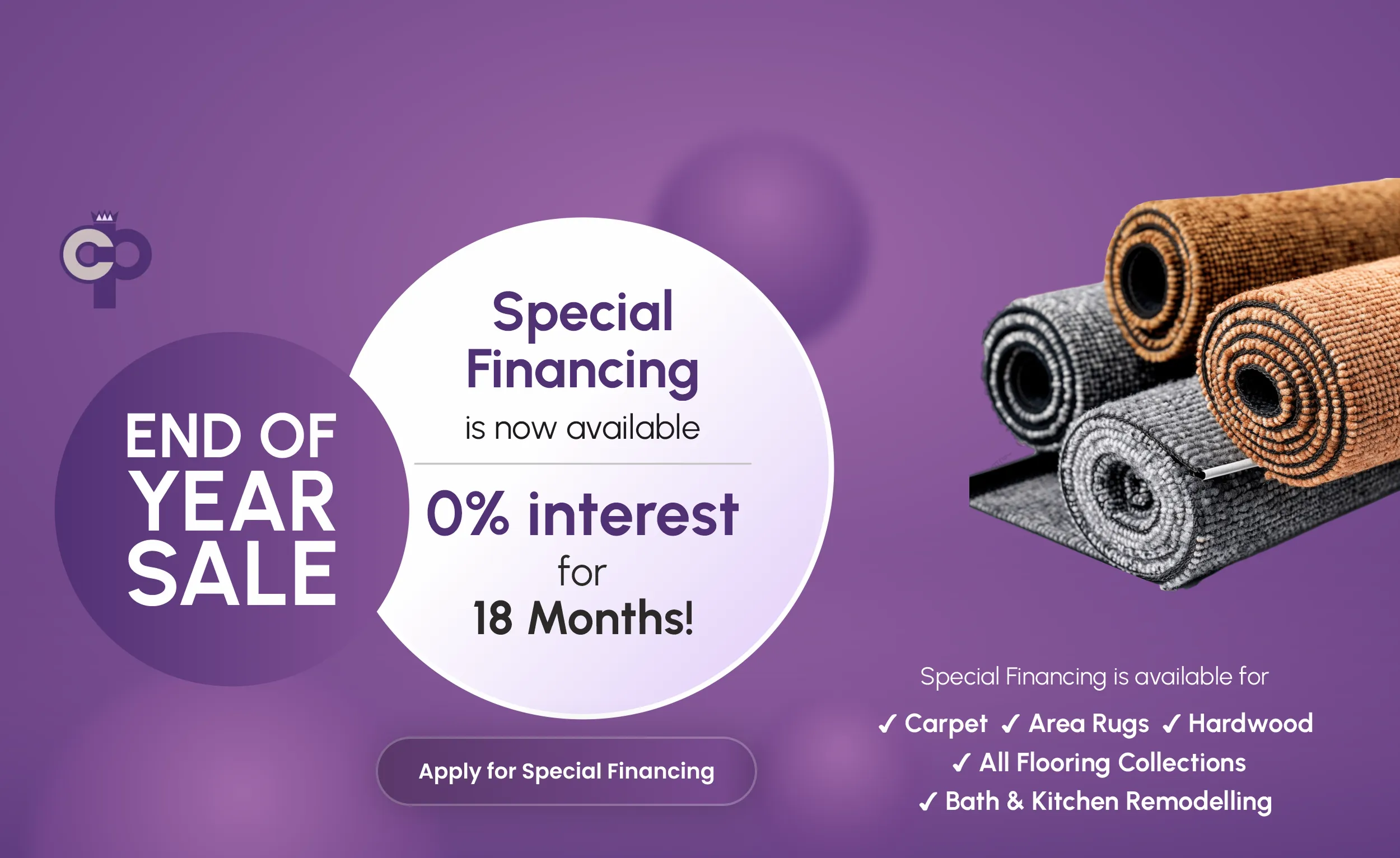 Special Financing for Flooring Carpet palace