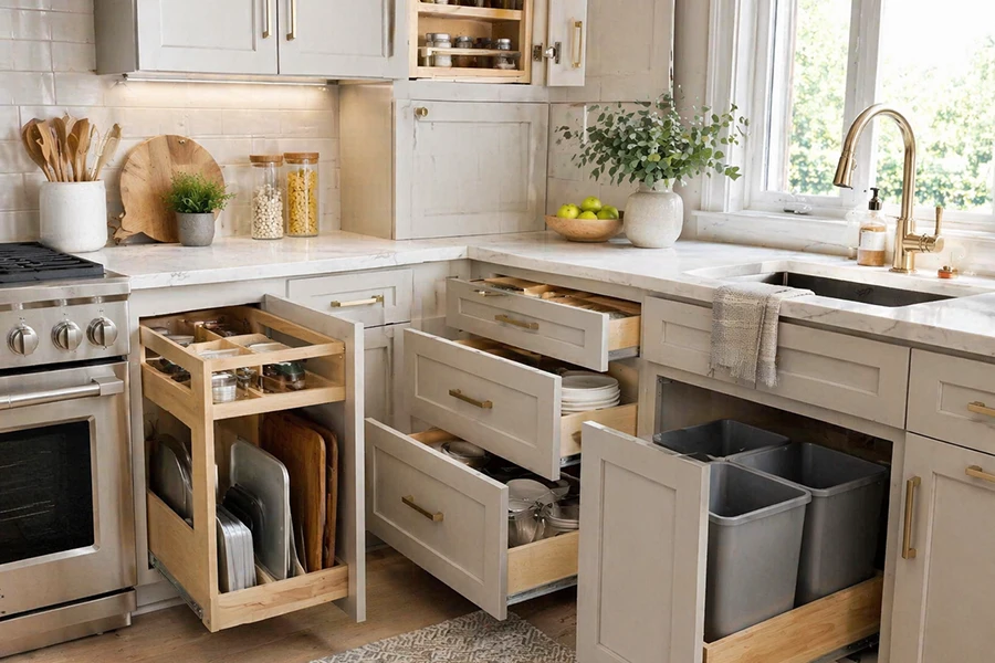 Custom Cabinets & Storage